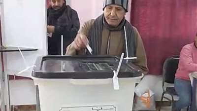 المواطنون يدلون بأصواتهم في انتخابات النواب بنجع حمادي