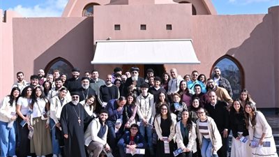 البابا تواضروس يستقبل مجموعتين خدميتين من نيويورك وسيدني