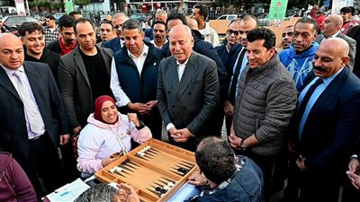 بحضور وزير الشباب ومحافظ القاهرة.. ختام نهائي دوري القهاوي للطاولة والدومينو