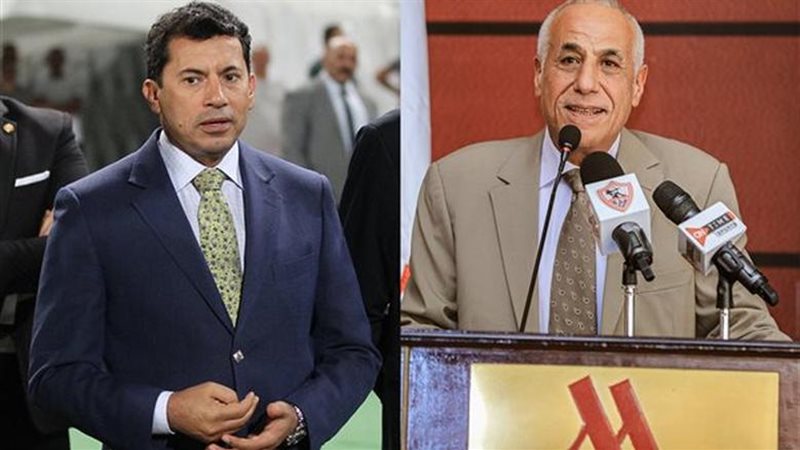 وزير الرياضة وحسين