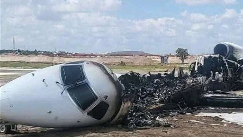 الطائرة الليبية المنكوبة