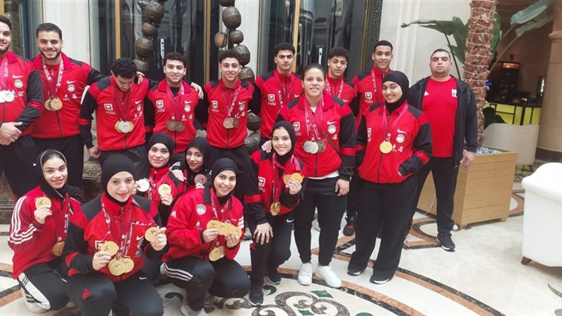 منتخب مصر لرفع الاثقال