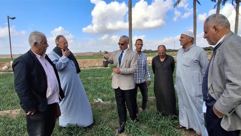 اثناء تفقد وكيل وزارة