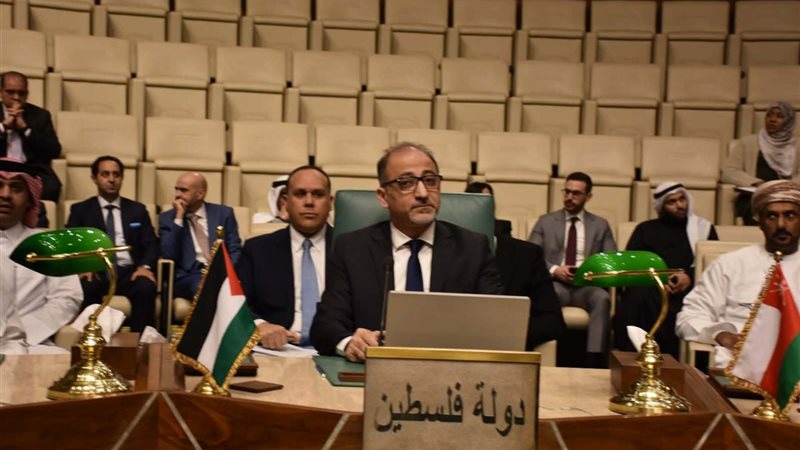 مندوب فلسطين بالجامعة