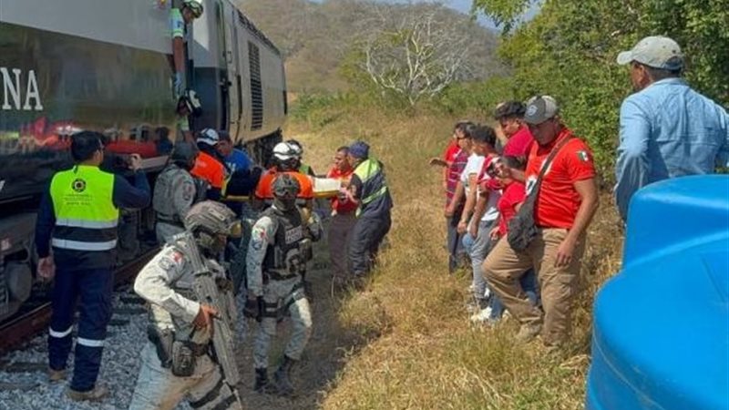 خروج قطار عن مسارة