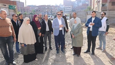 محافظ المنوفية يضع حجر الأساس لإنشاء دار المناسبات الجديدة بحي شرق شبين الكوم 