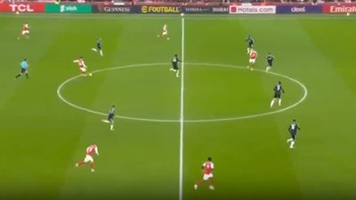 التعادل السلبي يحسم الشوط الأول بين أرسنال وأستون فيلا في الدوري الإنجليزي