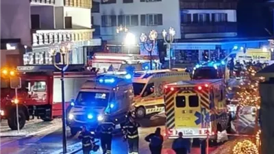 الشرطة السويسرية ترجح مقتل العشرات نتيجة انفجار ملهى ليلي في كراس مونتانا