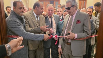 افتتاح معرض الكتاب القانوني بنادي الجمهورية بشبين الكوم