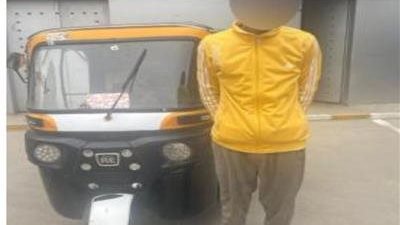 تصادم بين توك توك وسيارة في القليوبية.. تفاصيل