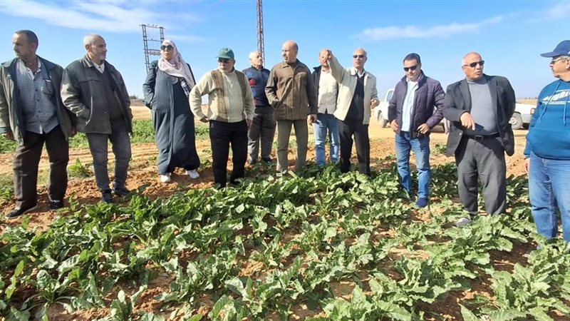 متابعة مسئولو الزراعة