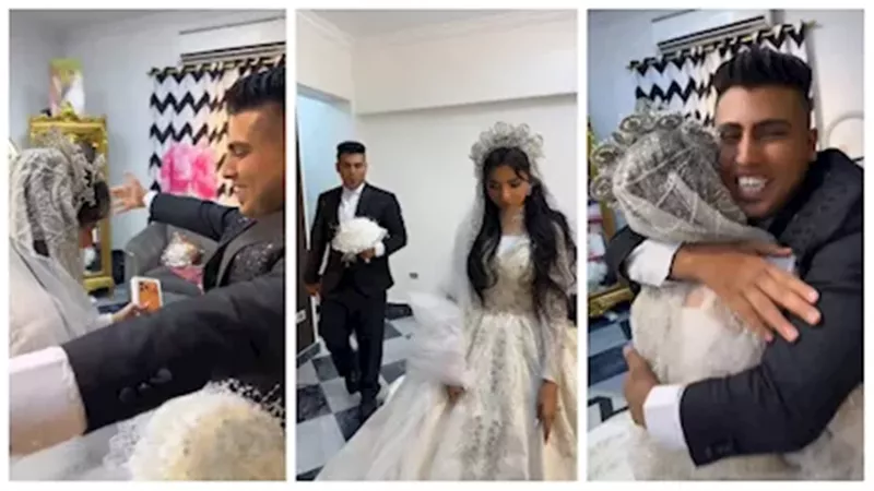 حفل زفاف كروان مشاكل