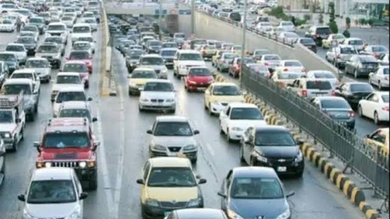 كثافة مرورية متوسطة