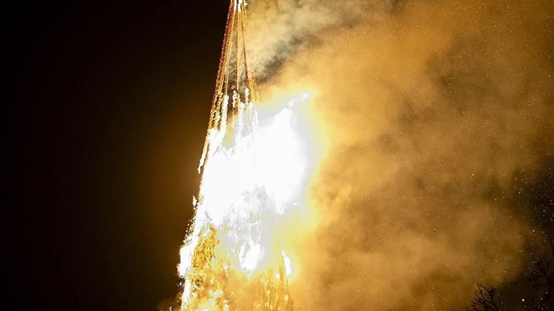 اندلاع حريق بكنيسة