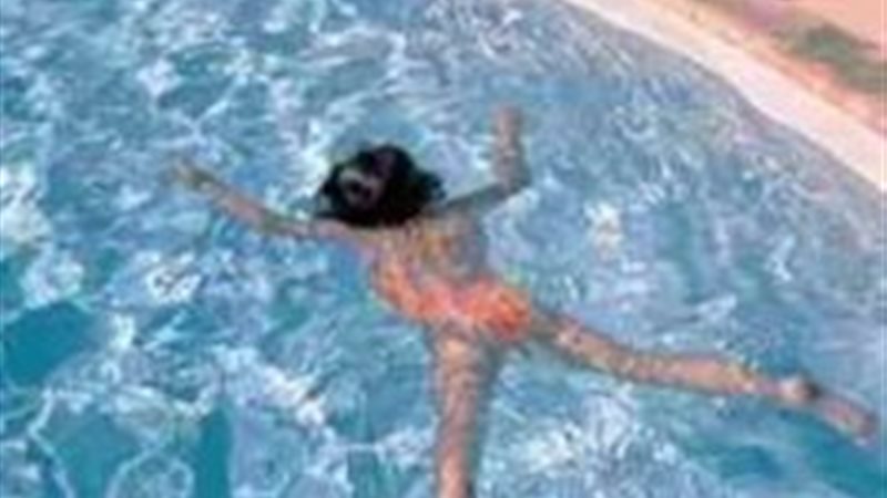 غرق داخل حمام سباحه