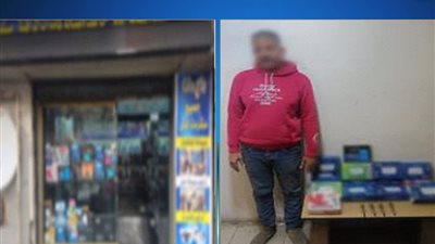 القبض علي مالك محل بالزاوية الحمراء ببيع أجهزة 