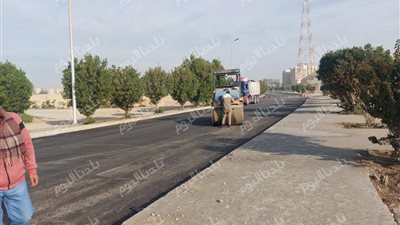 أسيوط الجديدة تشهد أعمال تطوير شاملة للزراعة والطرق