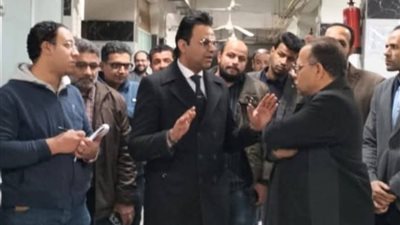 وكيل صحة سوهاج يمهل مدير المستشفى العام 48 ساعة لتلافي السلبيات