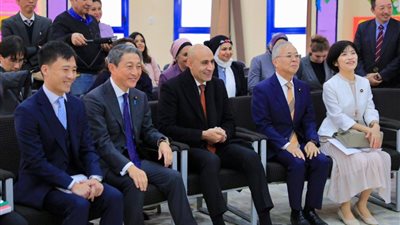 وزير التربية والتعليم يرافق وفدًا برلمانيًا يابانيًا في زيارة تفقدية للمدرسة المصرية اليابانية بالعبور