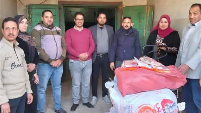 مسئولى التموين برفقة