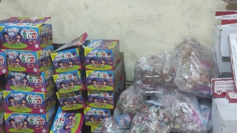 بعض المضبوطات 