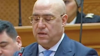 عاصم الجزار يؤدي اليمين الدستورية أمام مجلس النواب