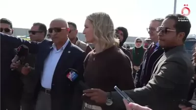 دعم دولي من قلب سيناء.. وزيرة خارجية أيرلندا تشيد بجهود مصر لإغاثة غزة