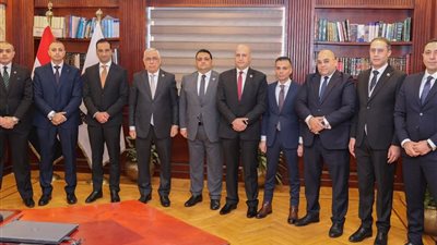 النائب العام يستقبل رئيس استئناف الإسماعيلية لعرض الكشوف ربع السنوية بدائرة نيابته  