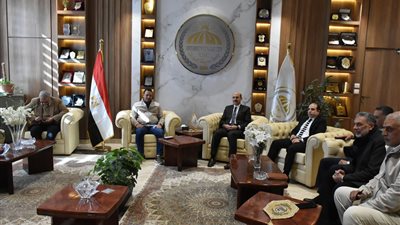 تعاون تنموي واستشاري بين جامعة السادات وجهاز تنمية المدينة 