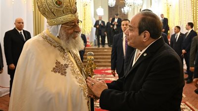 اتصال هاتفي من الرئيس السيسي للاطمئنان علي قداسة البابا 