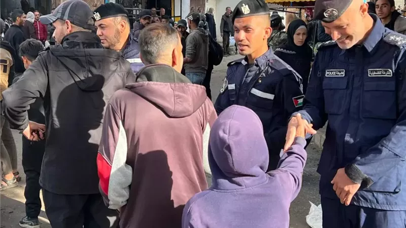 عناصر من شرطة غزة