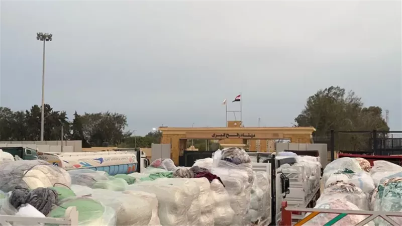 قوافل المساعدات المرسلة