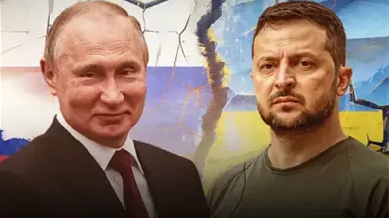 زيلينسكي وبوتين