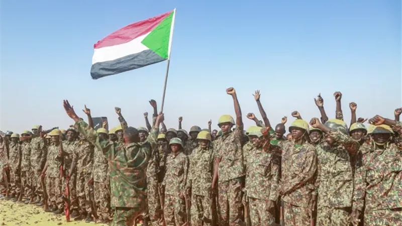 عناصر بالجيش السوداني