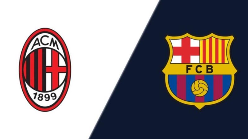 برشلونة وميلان