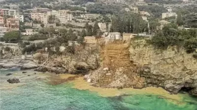 كارثة بإيطاليا: انهيار أرضي يبتلع أحياء سكنية في صقلية ويفر السكان