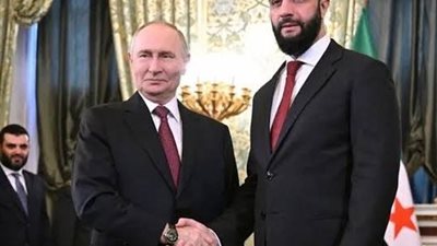 الرئيس السوري أحمد الشرع يصل موسكو في زيارة رسمية للقاء بوتين