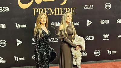 وصول نادين سلامة ودينا كريم إلى حفل المتحدة لإعلان الخريطة الرمضانية