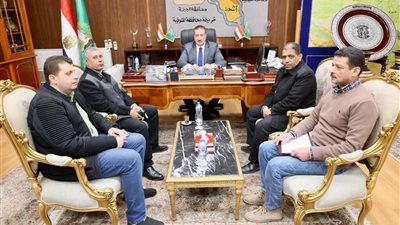 محافظ المنوفية يناقش مشاكل المشروعات الجاري تنفيذها بنطقاق المحافظة 