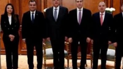 وفد تكتل نواب تنسيقية شباب الأحزاب يلتقى المستشار هشام بدوى رئيس مجلس النواب