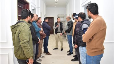 جولة ميدانية لرئيس جهاز مدينة العلمين لمتابعة المشروعات وضبط معدلات التنفيذ