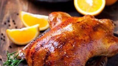 ببطة في الفرن..ضيفي البهجة لأفراد أسرتك أول يوم رمضان