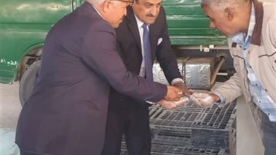 وكيل تموين سوهاج يتفقد مطحن سلندرات جرجا للتأكى من صرف الدقيق للمخابز