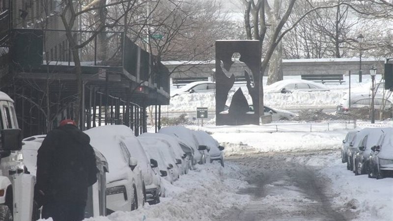 العاصفة الثلجية