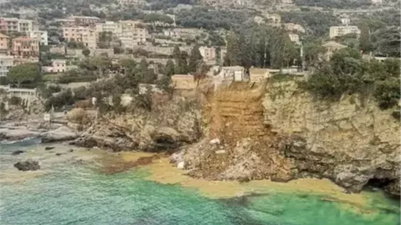 انهيارات أرضية في