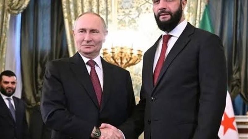 الشرع - بوتين