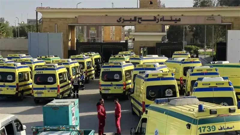 سيارات الإسعاف المصرية