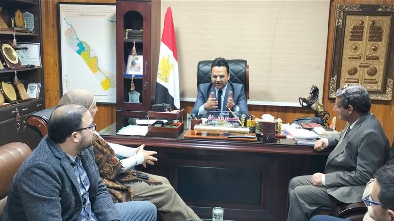 جانب من الزيارة