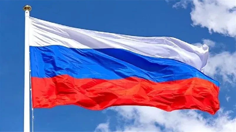 علم روسيا