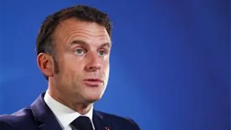 الرئيس الفرنسي إيمانويل